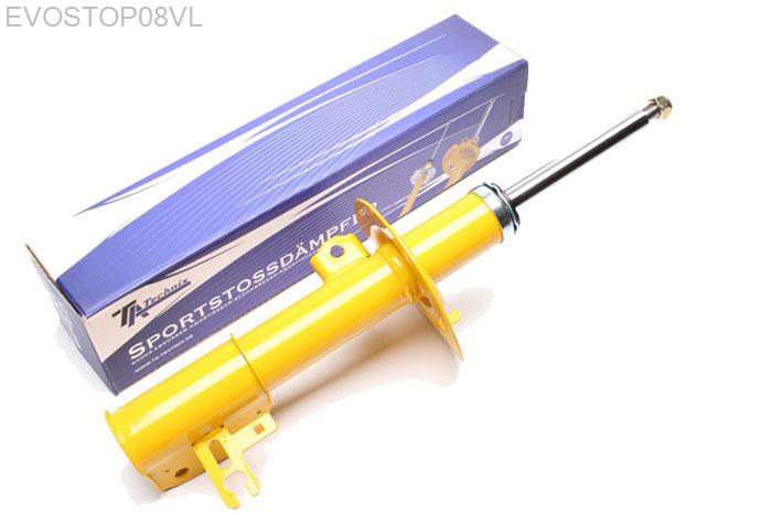 EVOSTOP08VL, Sport schokdemper Vooras-Links, Opel Zafira B, Sport shock absorberOpel Astra H incl. Twintop, Zafira B, Vauxhall Astra MK V, Zafira MK IIfront-left, Verlaging tot -40mm mogelijk, Prijs is per stuk ! , aantal ingeven bij bestellen